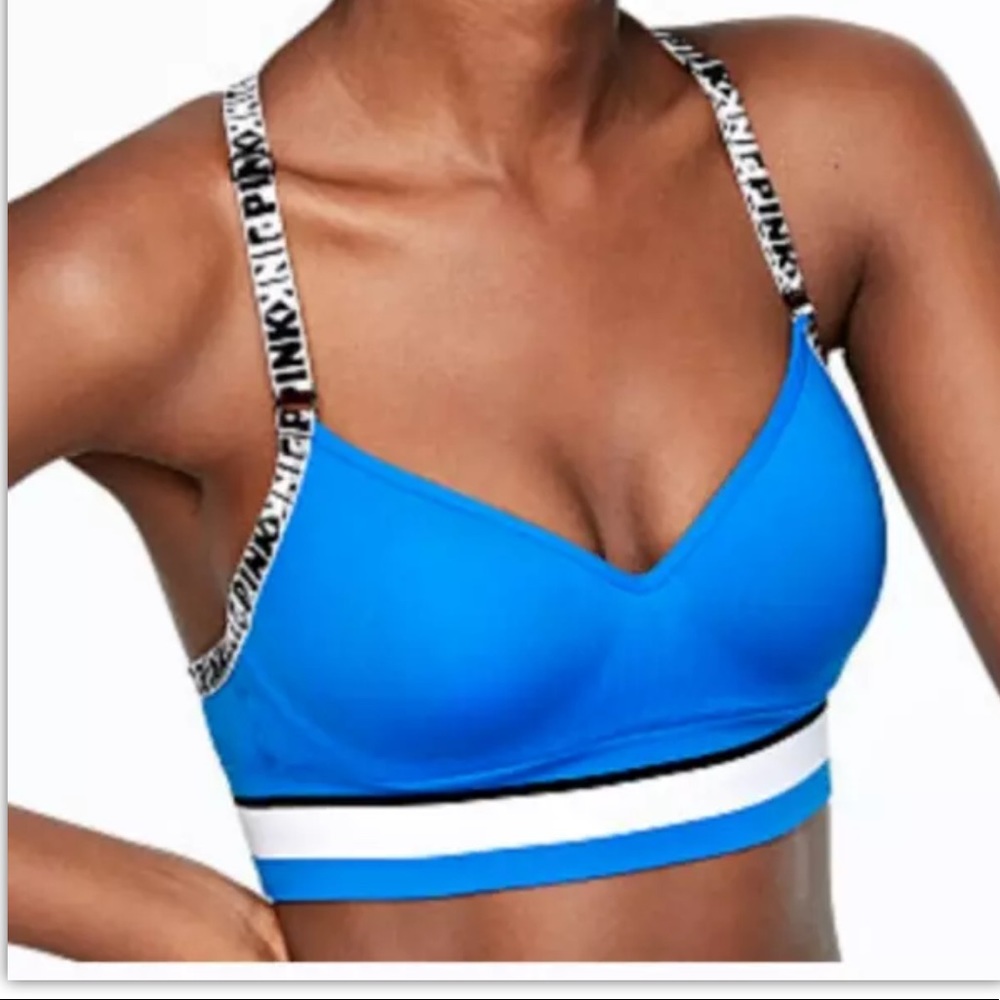 VS PINK Wireless Push-Up Padded Bralette Bra L